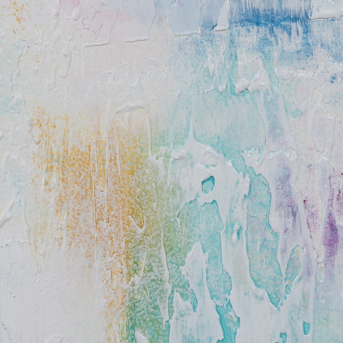 Kanvas Vit Purpur Abstrakt 120 x 3,5 x 120 cm - 3
