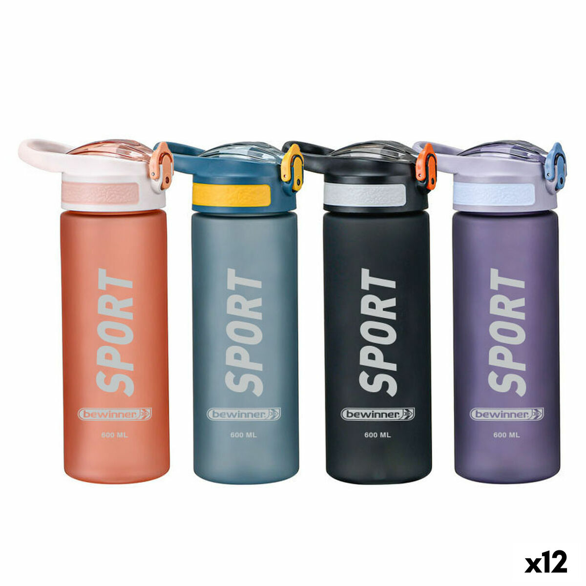Vattenflaska Bewinner 600 ml (12 antal)