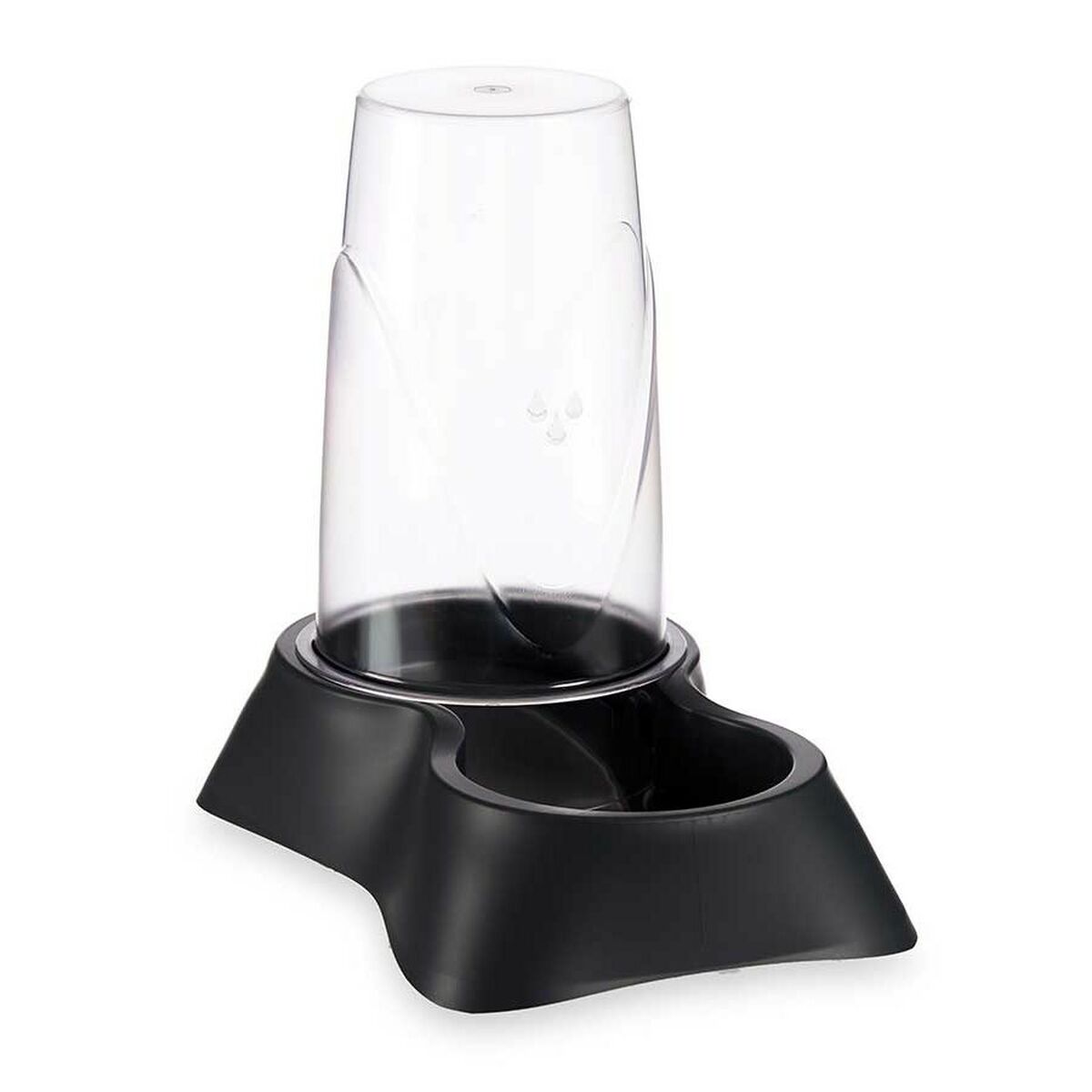 Matskål för husdjur Automat/anordning Antracitgrå Plast 1,5 L 16 x 25 x 24 cm (8 antal) - 2