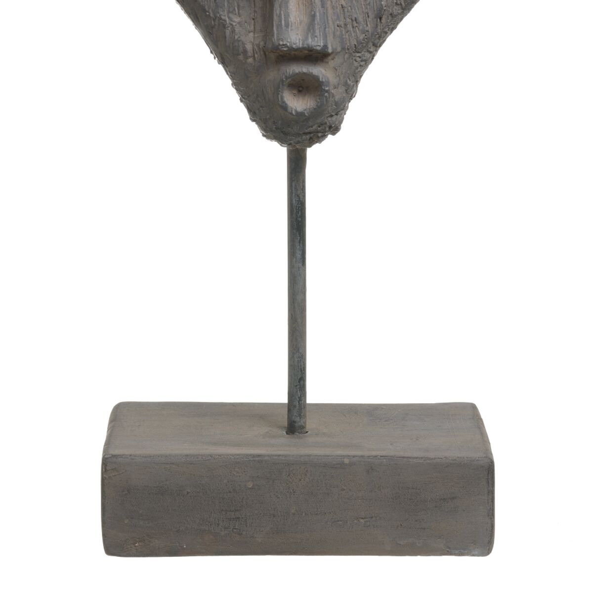 Prydnadsfigur 19 x 22 x 55 cm Grå - 2
