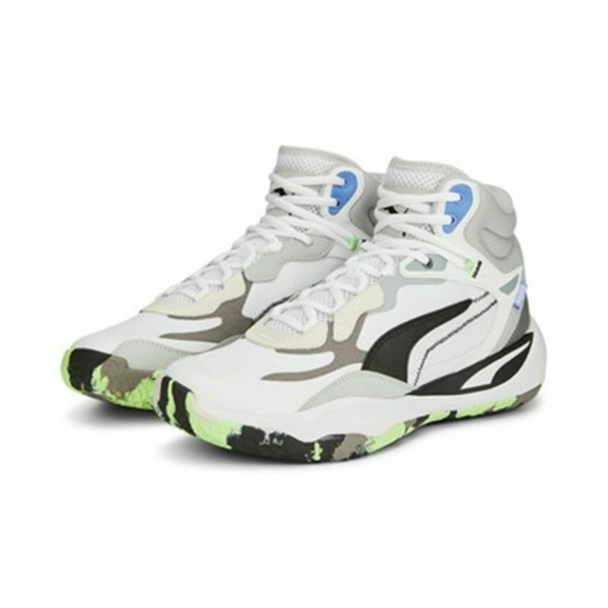 Basketskor, Vuxen Puma Playmaker Pro Mid Vit - 4