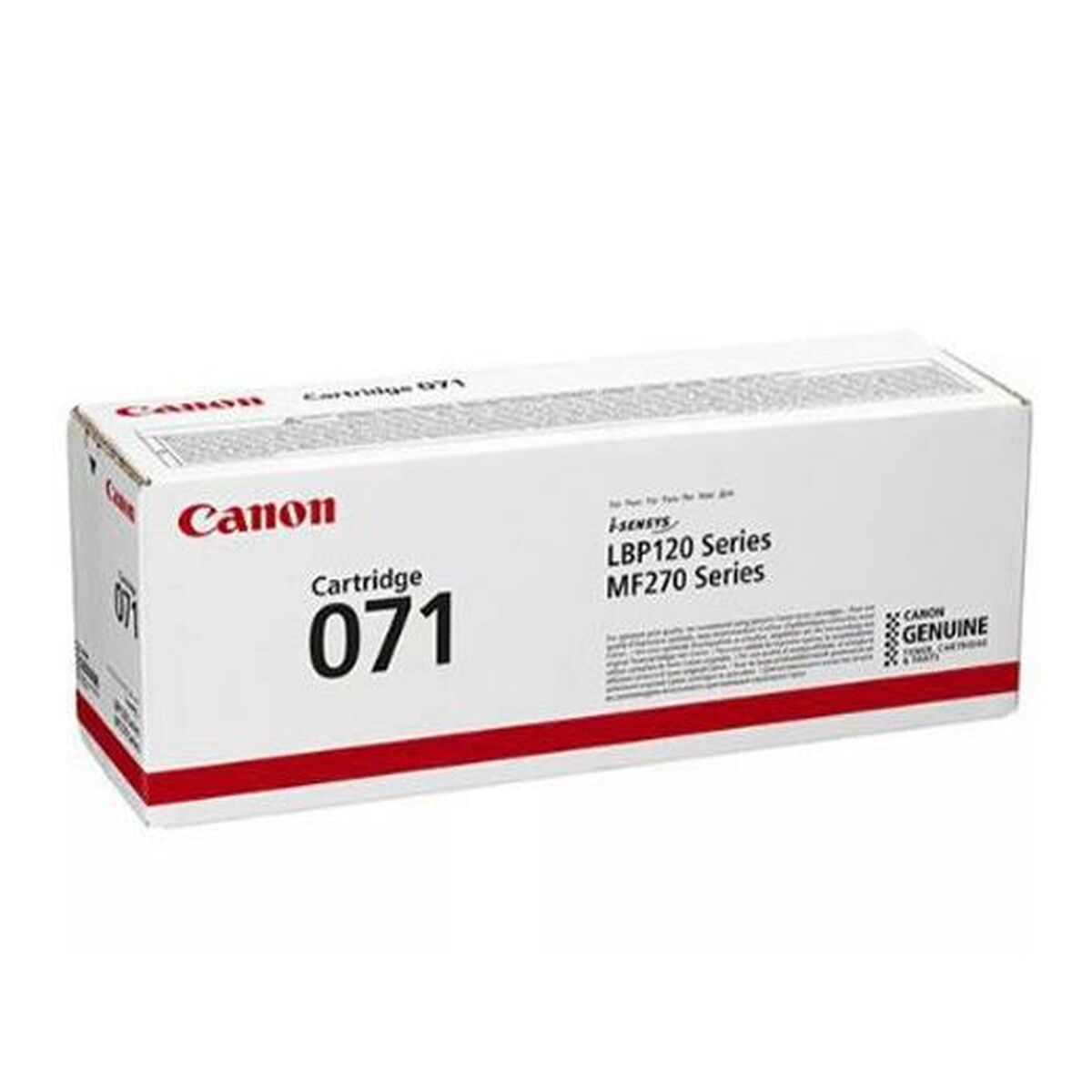 Original Toner Canon I-SENSYS LBP122DW, MF272DW - 071 Svart