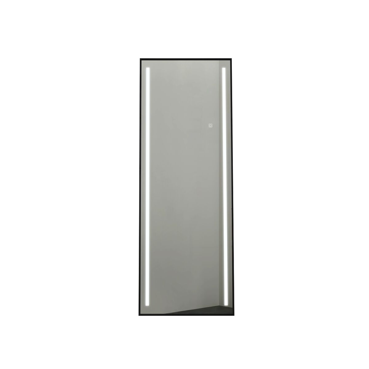 Garderobsspeglar Home ESPRIT Svart Aluminium 60 x 0,5 x 165 cm - 2