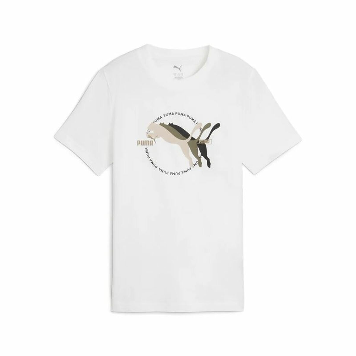 Barn T-shirt med kortärm Puma Graphics III B 7-8 år
