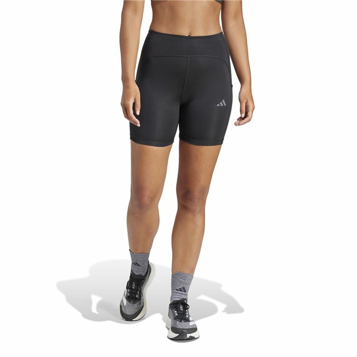 Sport-leggings, Dam Adidas Adizero Short Svart - 2