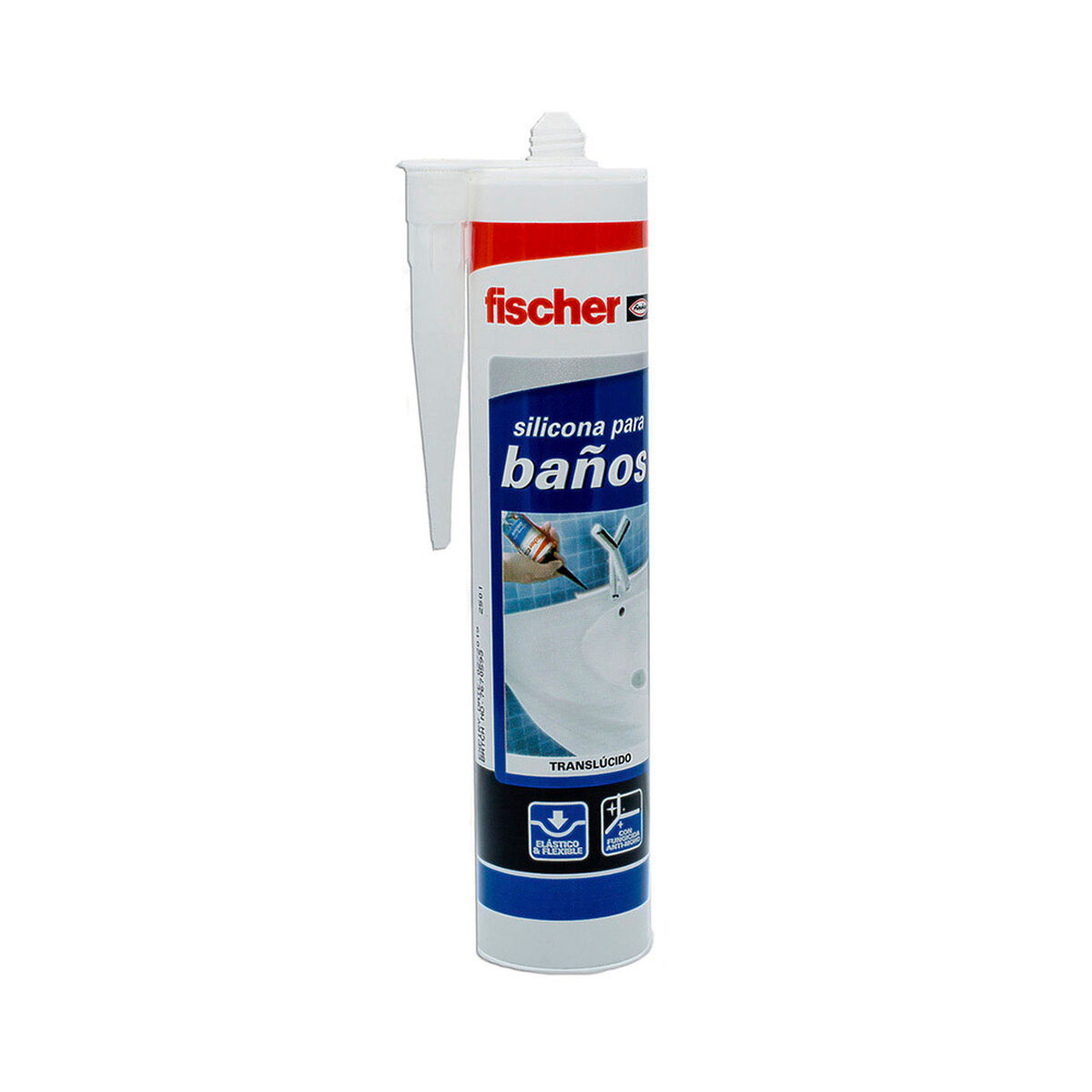 Silikon Fischer 20818 Bad  Transparent 300 ml - 2