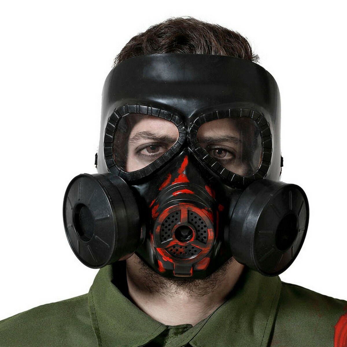 Mask Svart Halloween - 3