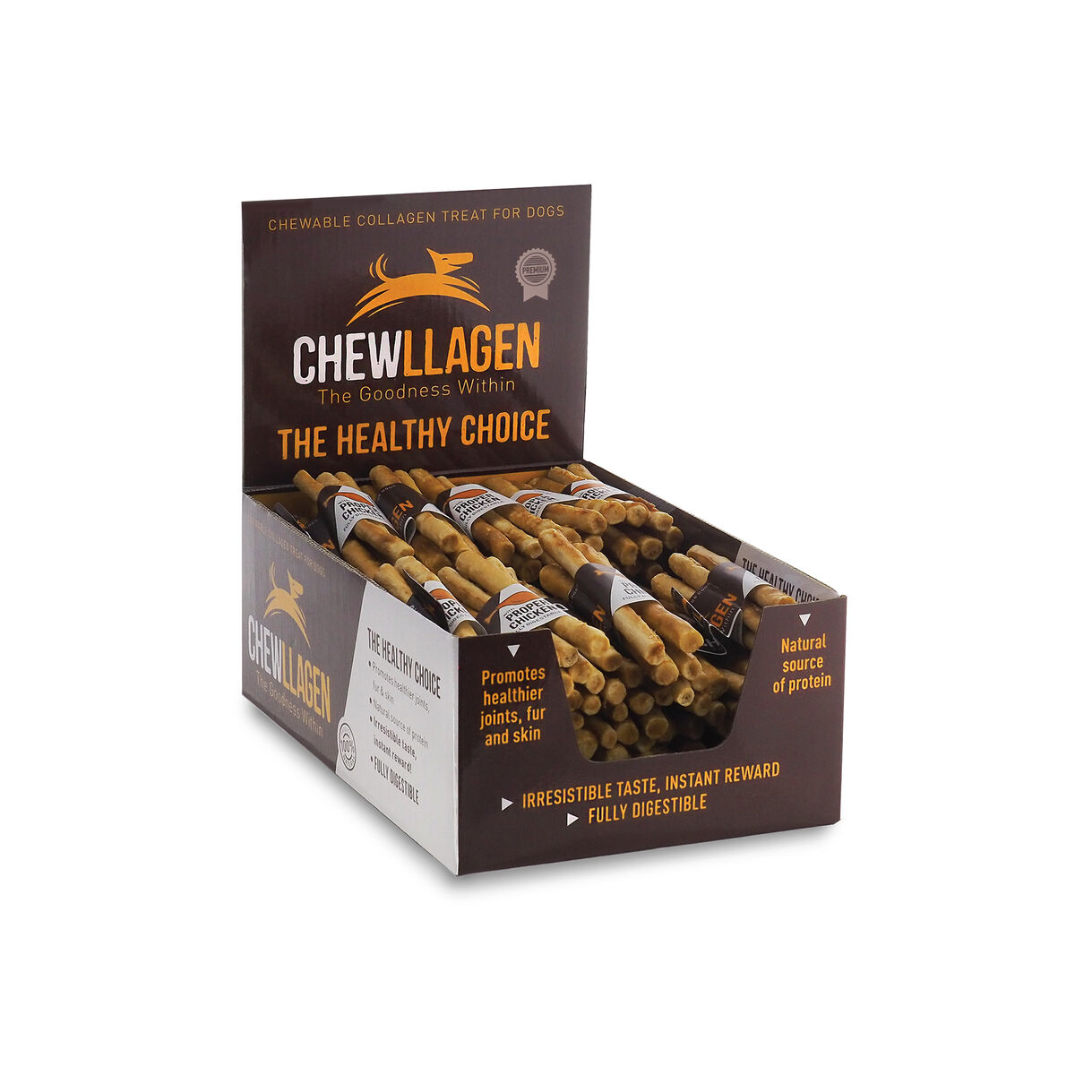 Hundgodis Chewllagen Kyckling (40 antal) - 3