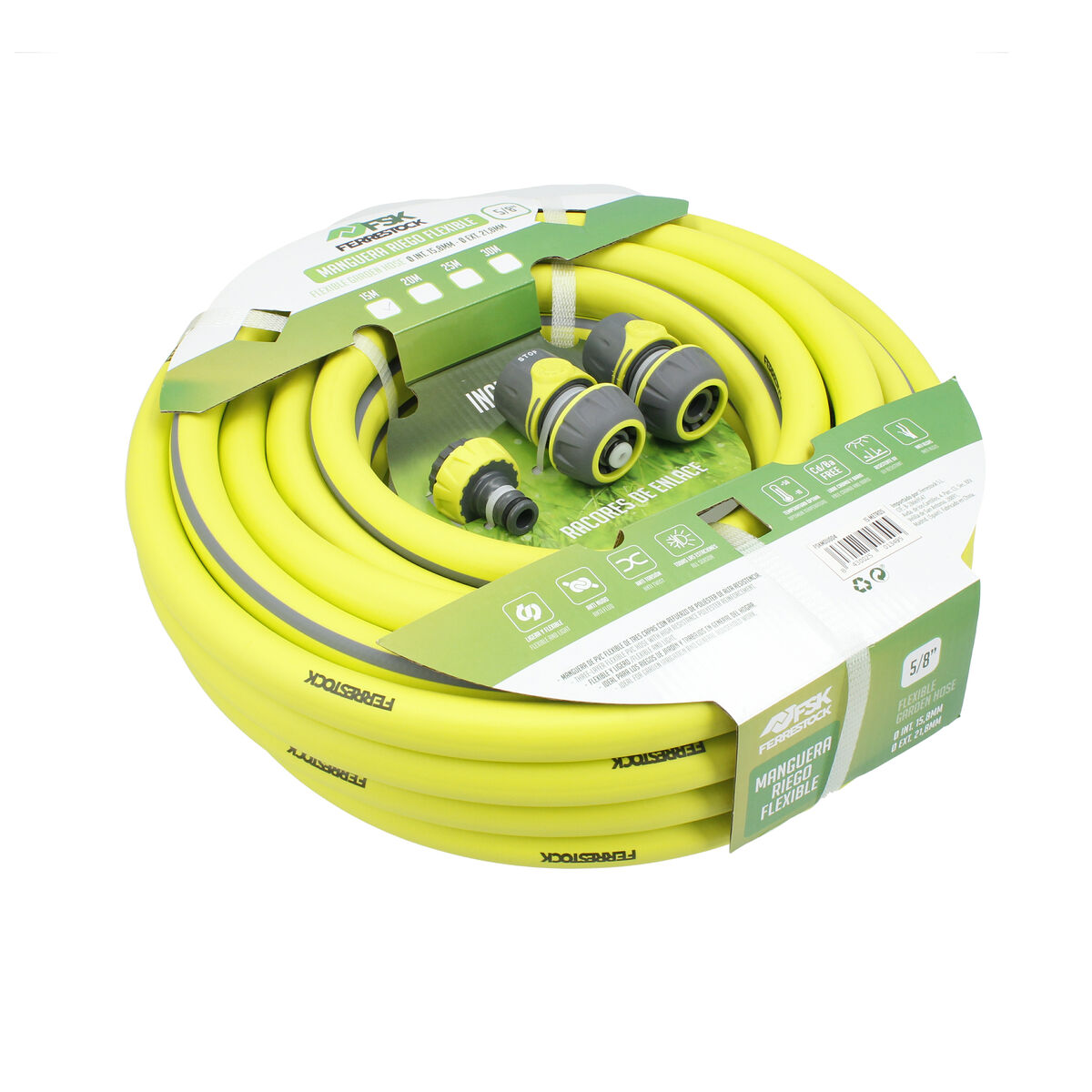 Slang Ferrestock 5/8" Polyester 15 m Ø 15 mm Flexibel - 2