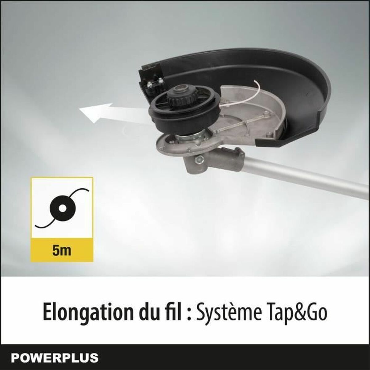 Flerfunktionsröjsåg Powerplus Powxg30405 38 cm 1000 W - 6