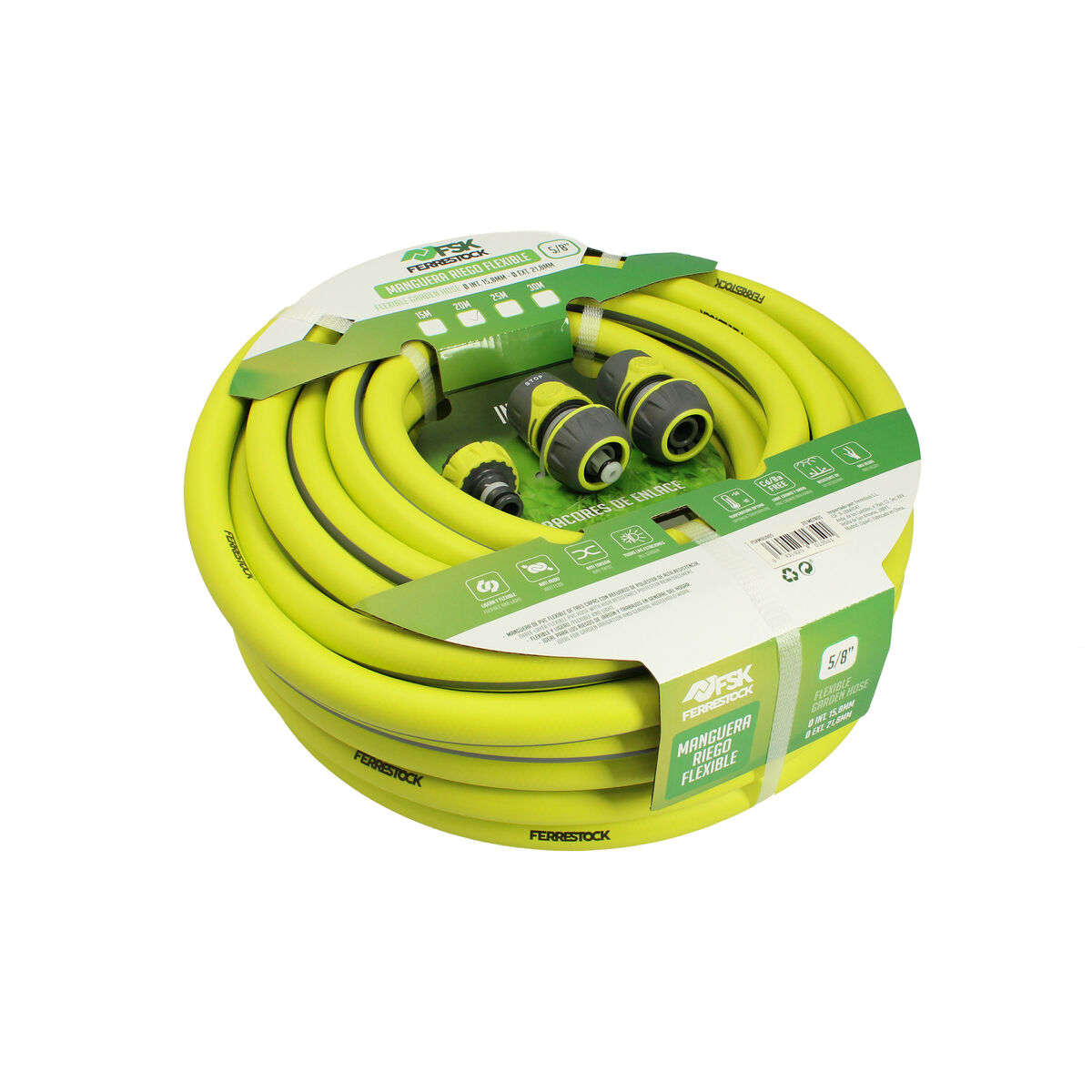 Slang Ferrestock 5/8" Polyester 20 bar 20 m Flexibel - 2