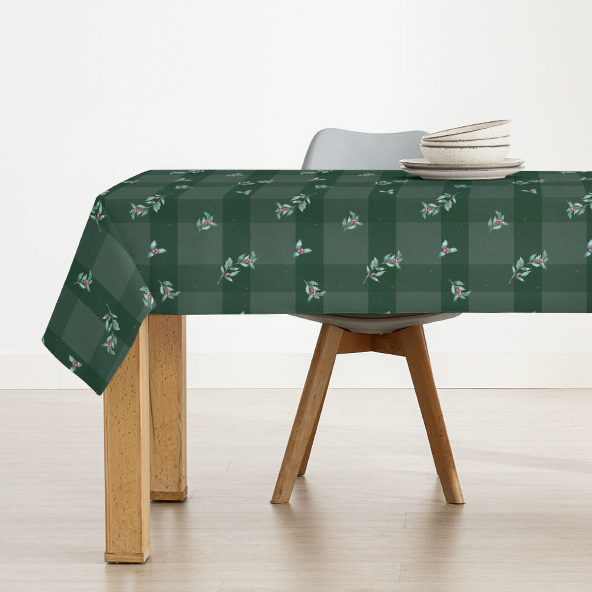Fläckresistent bordsduk i harts Belum Christmas Multicolour 300 x 150 cm - 3