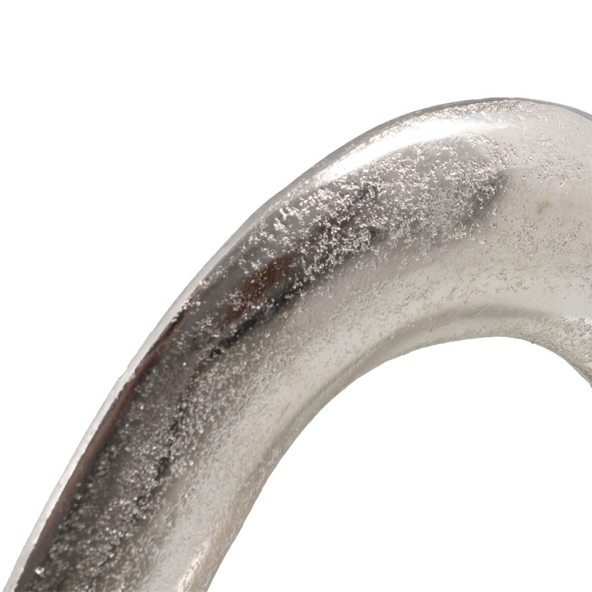 Prydnadsfigur 24 x 10 x 42 cm Svart Silver - 4