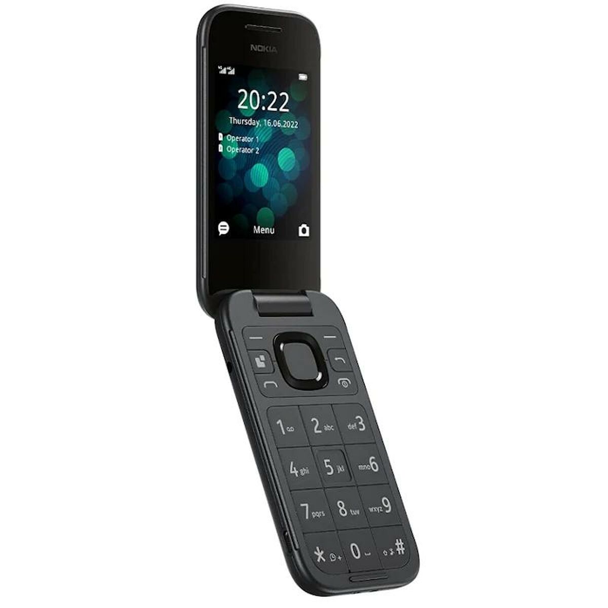Mobiltelefon för seniorer Nokia 2660 2,8" Svart 32 GB - 5