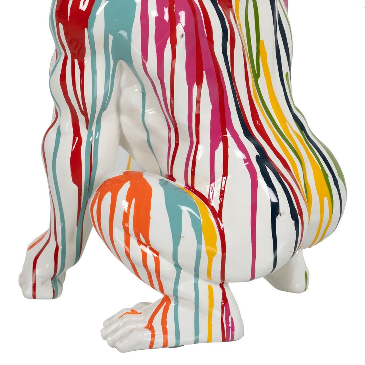 Prydnadsfigur Gorilla 29,5 x 28 x 45 cm - 6