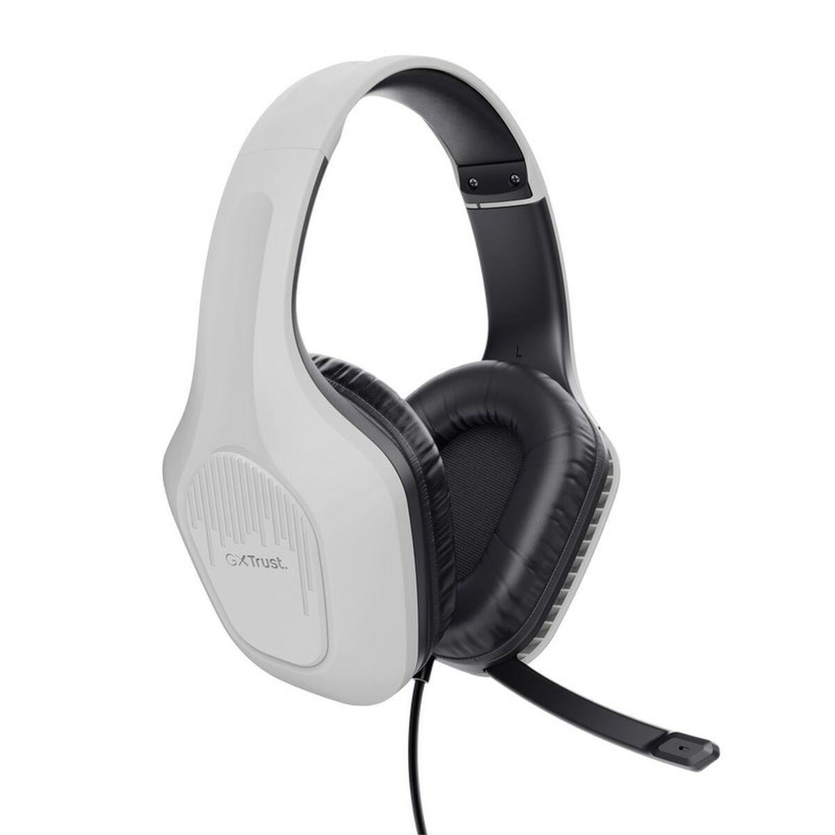 Hörlurar med Mikrofon Trust GXT 415W Zirox Vit - 4