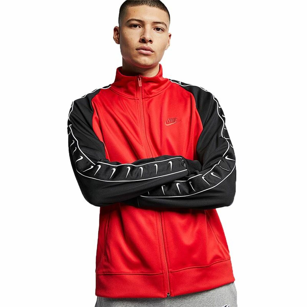 Träningsjacka Herr Nike Sportswear Röd - 14