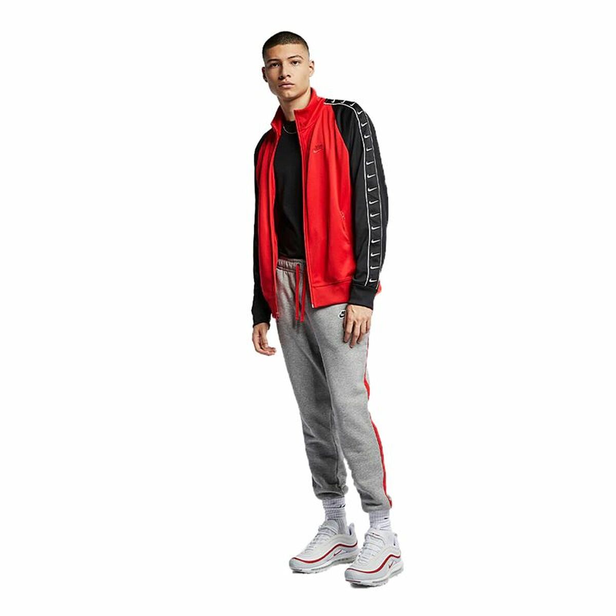 Träningsjacka Herr Nike Sportswear Röd - 11