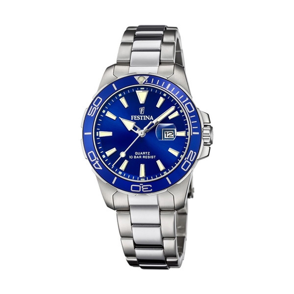 Herrklocka Festina F20503/3 Silvrig (Ø 35 mm)