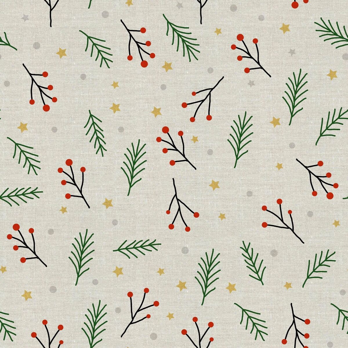 Fläckresistent bordsduk i harts Belum Merry Christmas Multicolour 200 x 150 cm - 4