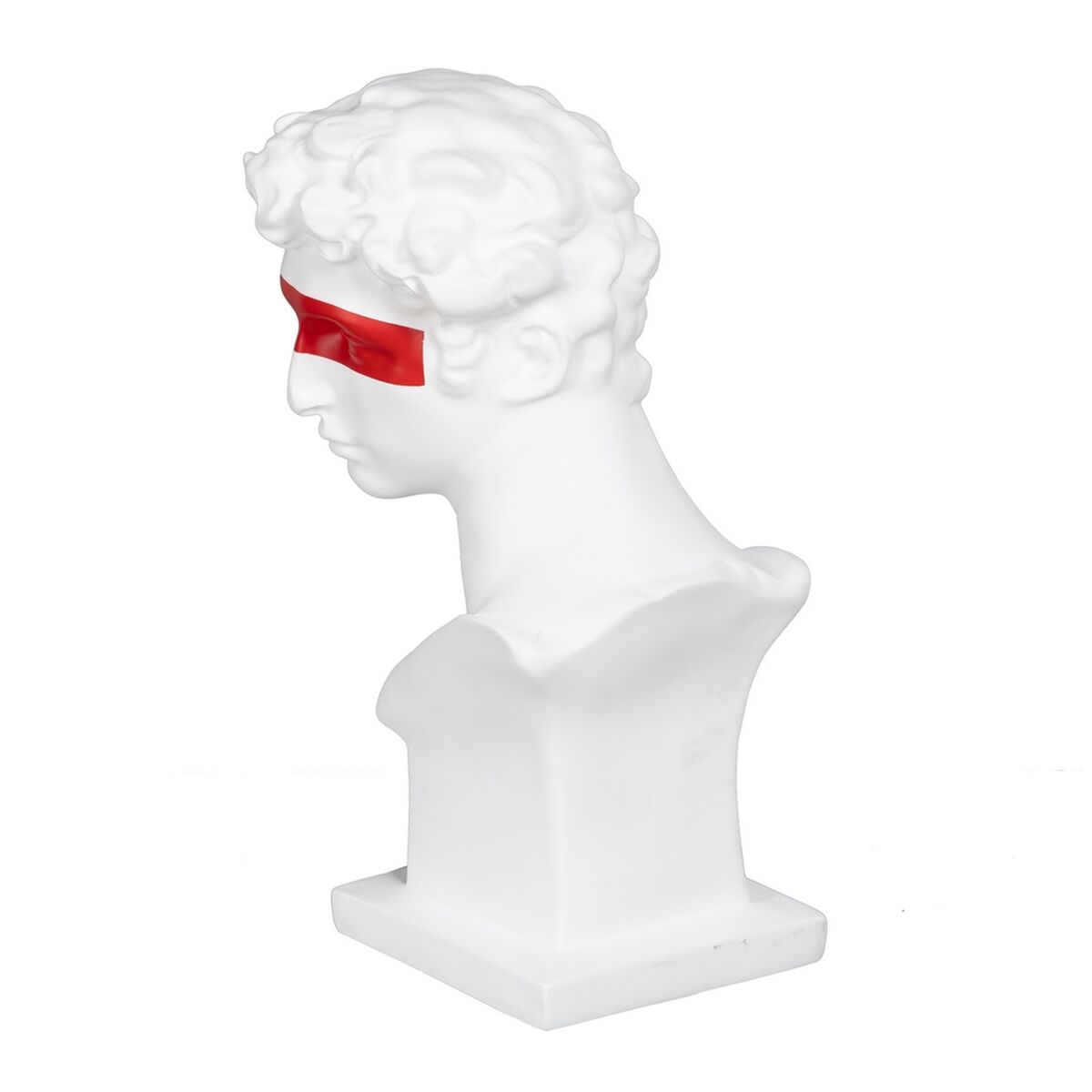Prydnadsfigur Vit 20,5 x 20,5 x 39 cm - 6