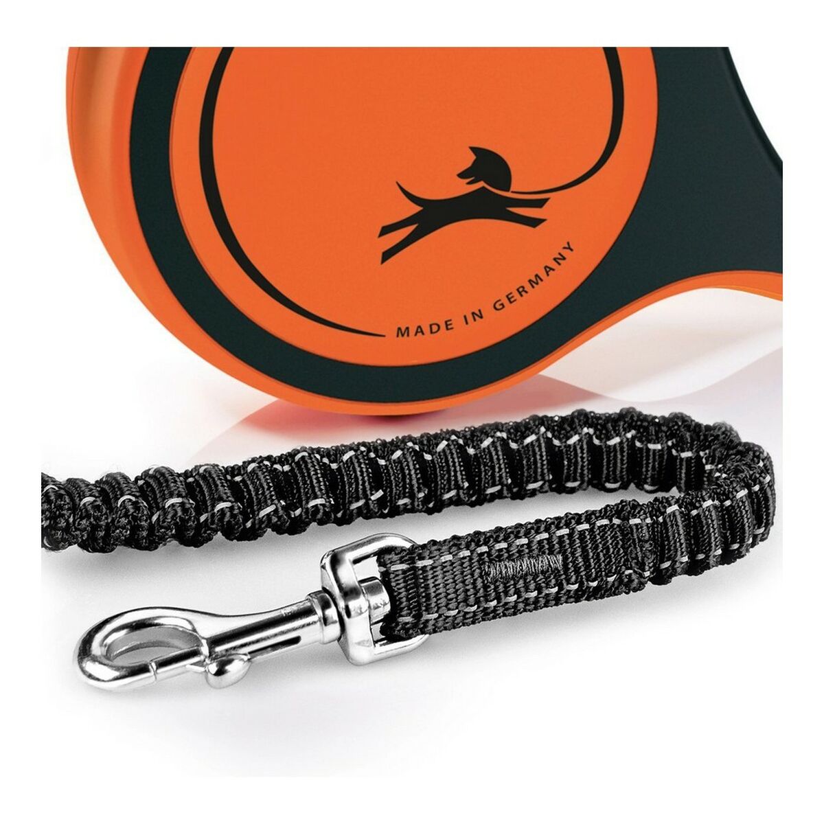 DoHundkoppel Flexi XTREME 5 m Orange Storlek S - 2