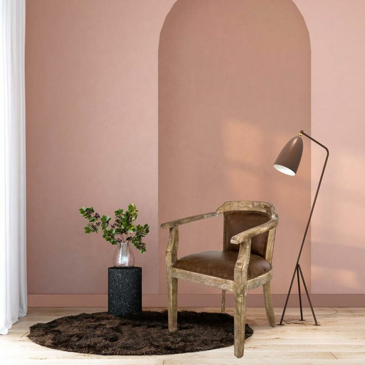 Fåtölj Alexandra House Living 58 x 85 x 57 cm - 2