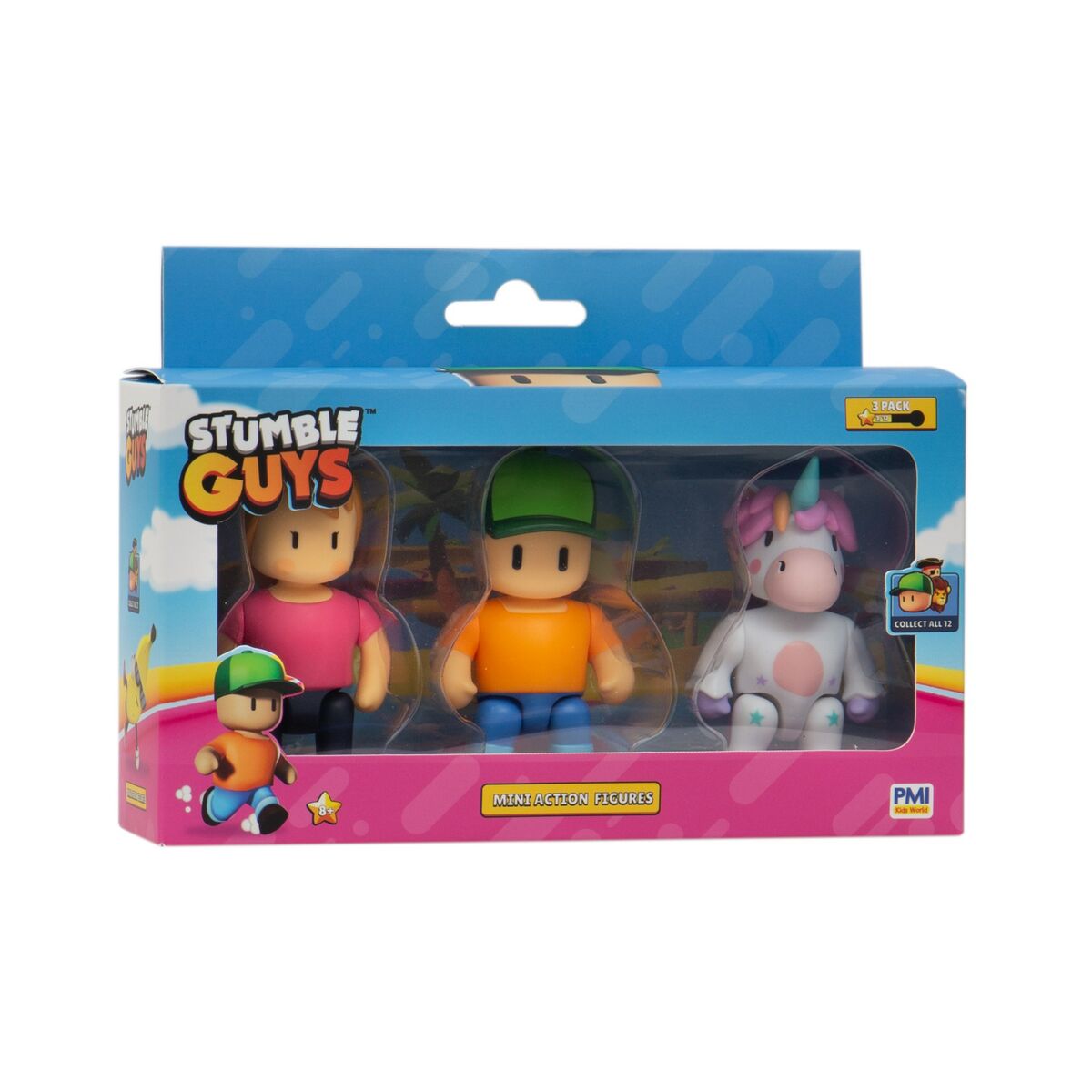 Actionfigurer Stumble Guys ZESTAW 3 FIGUREK VER.A