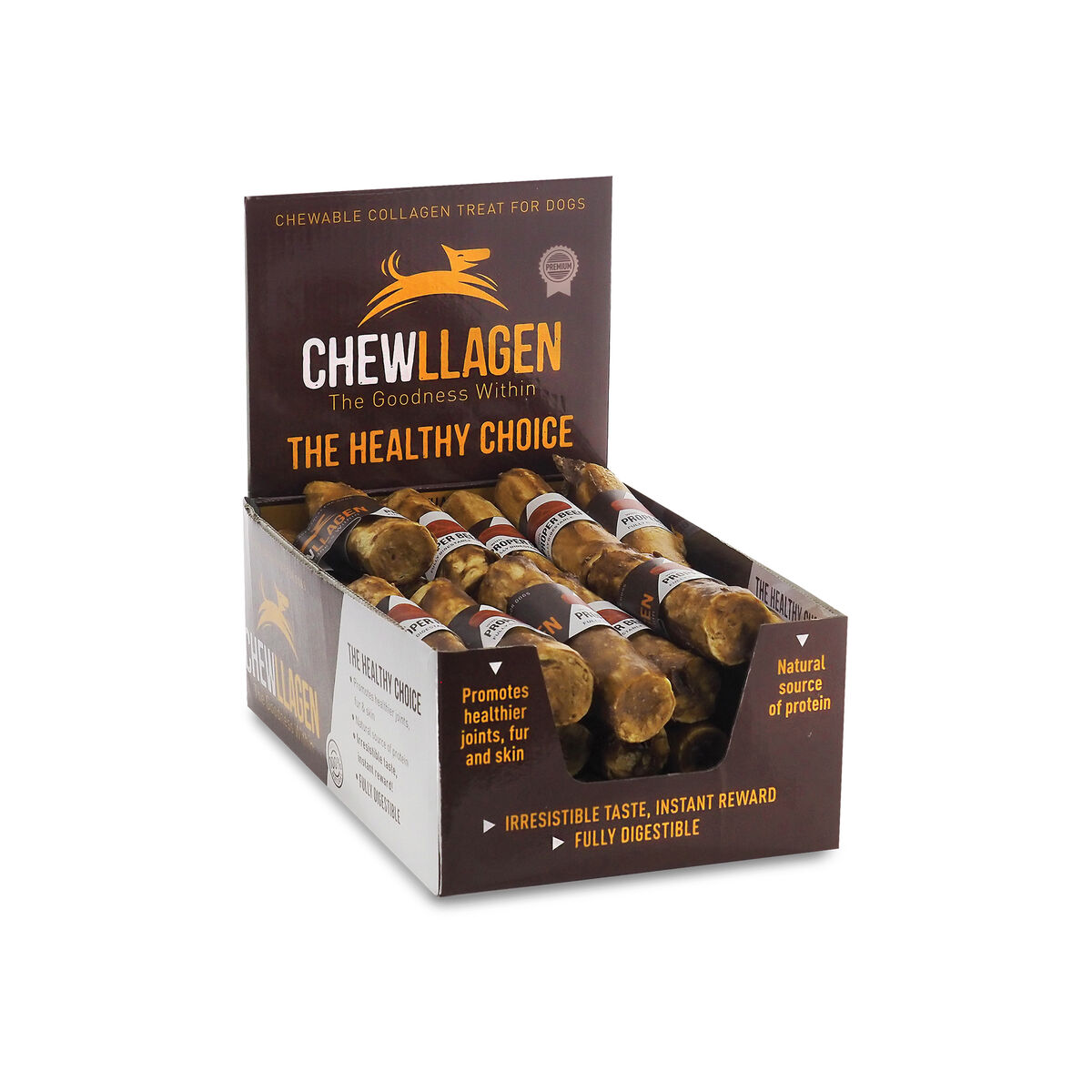 Hundgodis Chewllagen Kalvkött Nötkött (35 antal) - 2