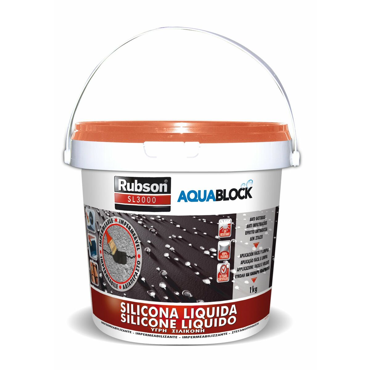 Silikon Rubson aquablock Takpanna 1 kg - 6