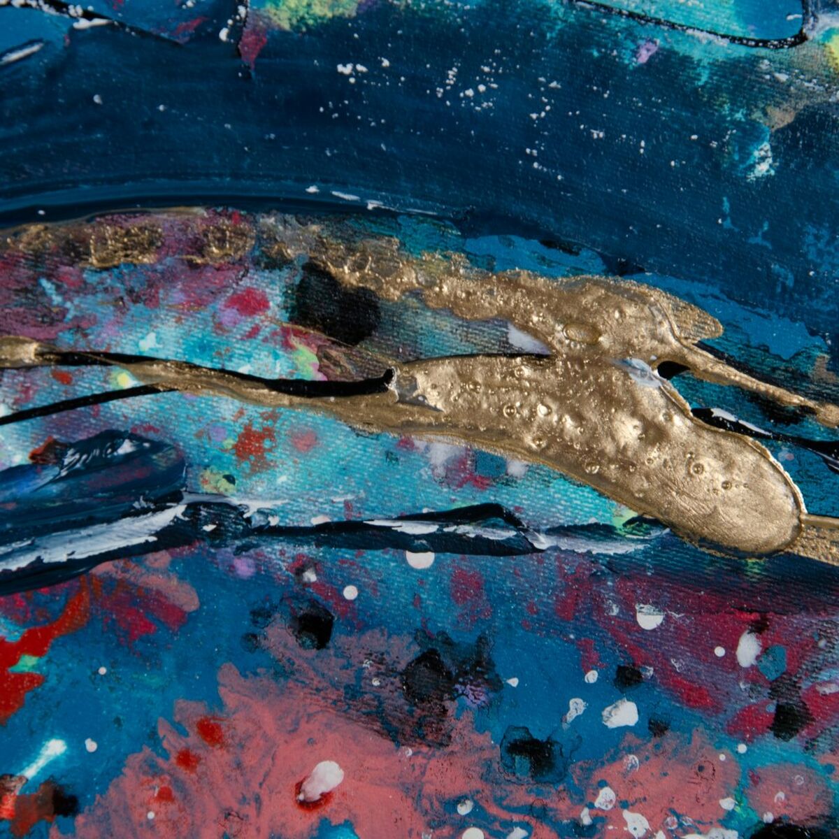 Kanvas Kanvas furuträ 120 x 3,5 x 90 cm - 3