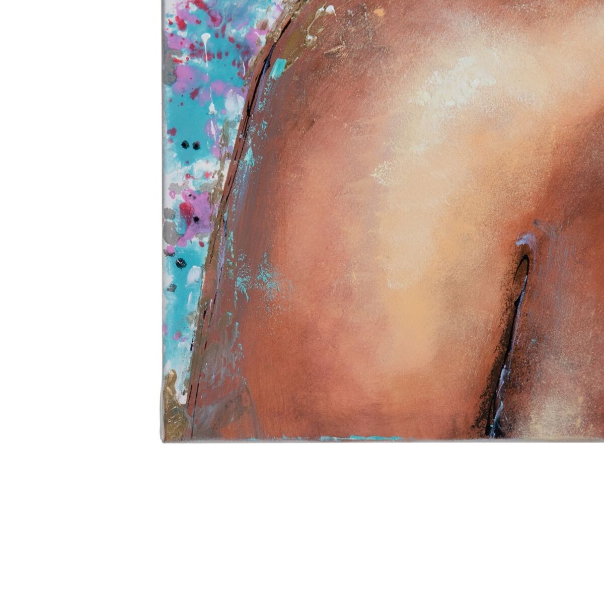 Kanvas Kanvas furuträ 120 x 3,5 x 90 cm - 5
