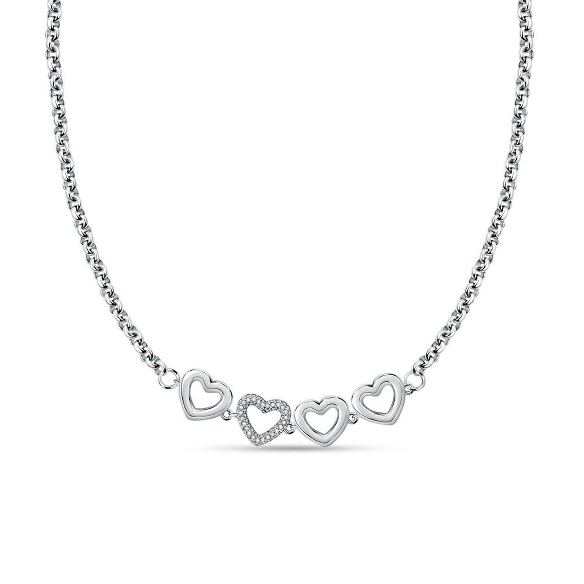 Damhalsband Morellato SAVO30 Silvrig