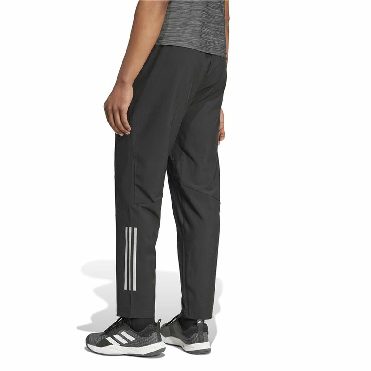 Långa träningsbyxor Adidas Gym+ Training Svart Män - 3