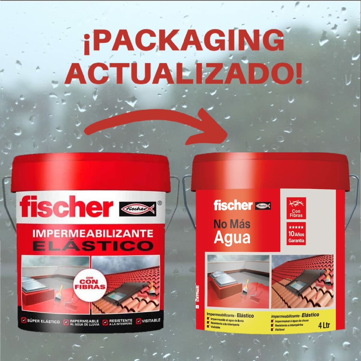 Impregnering Fischer Ms Grå 15 L - 9