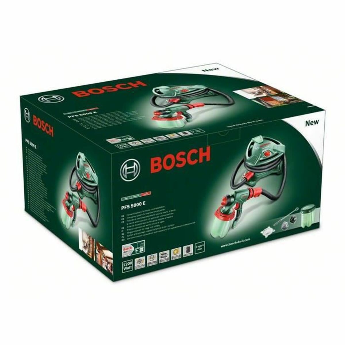 Elektrisk färgspruta (sprej) BOSCH - 9