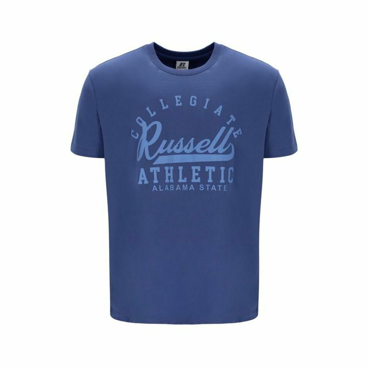 T-shirt med kortärm Russell Athletic Amt A30211 Blå Män - 5
