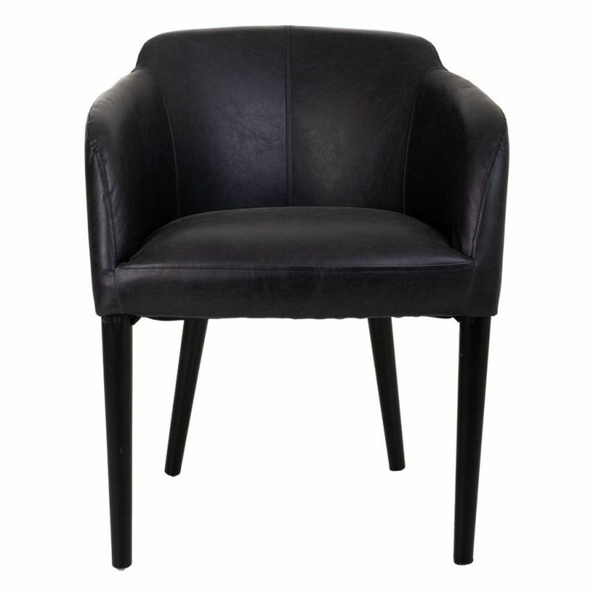 Fåtölj Alexandra House Living Svart 60 x 82 x 62 cm - 3