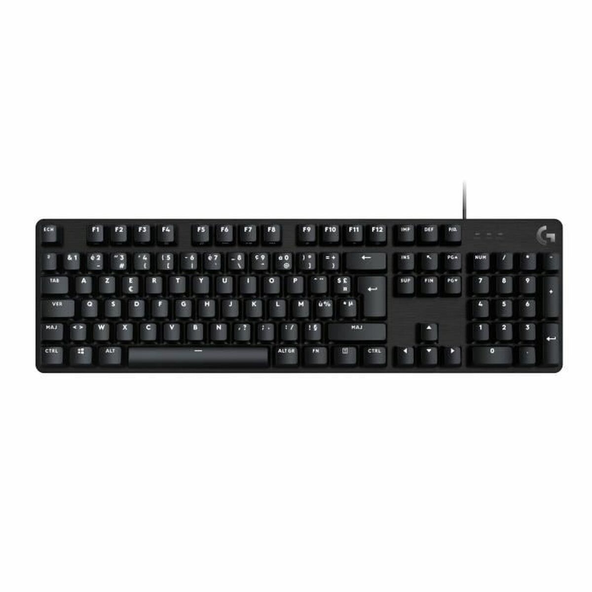Bluetooth-tangentbord med tabletthållare Logitech G413 SE Franska Svart AZERTY