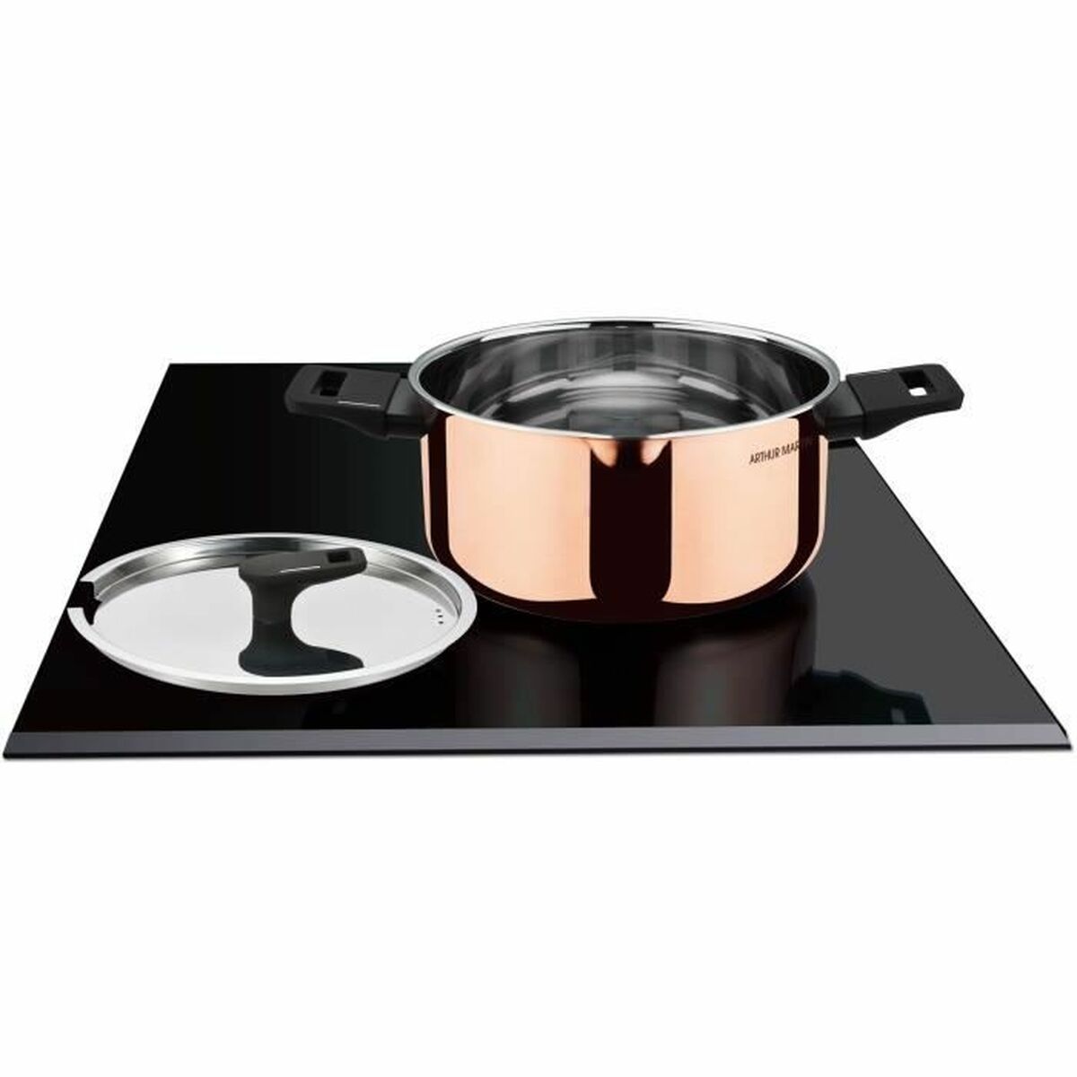 Kastrull Arthur Martin AM945GT Grå Ø 24 cm 2,4 L 40 x 16 x 29 cm 2 Delar