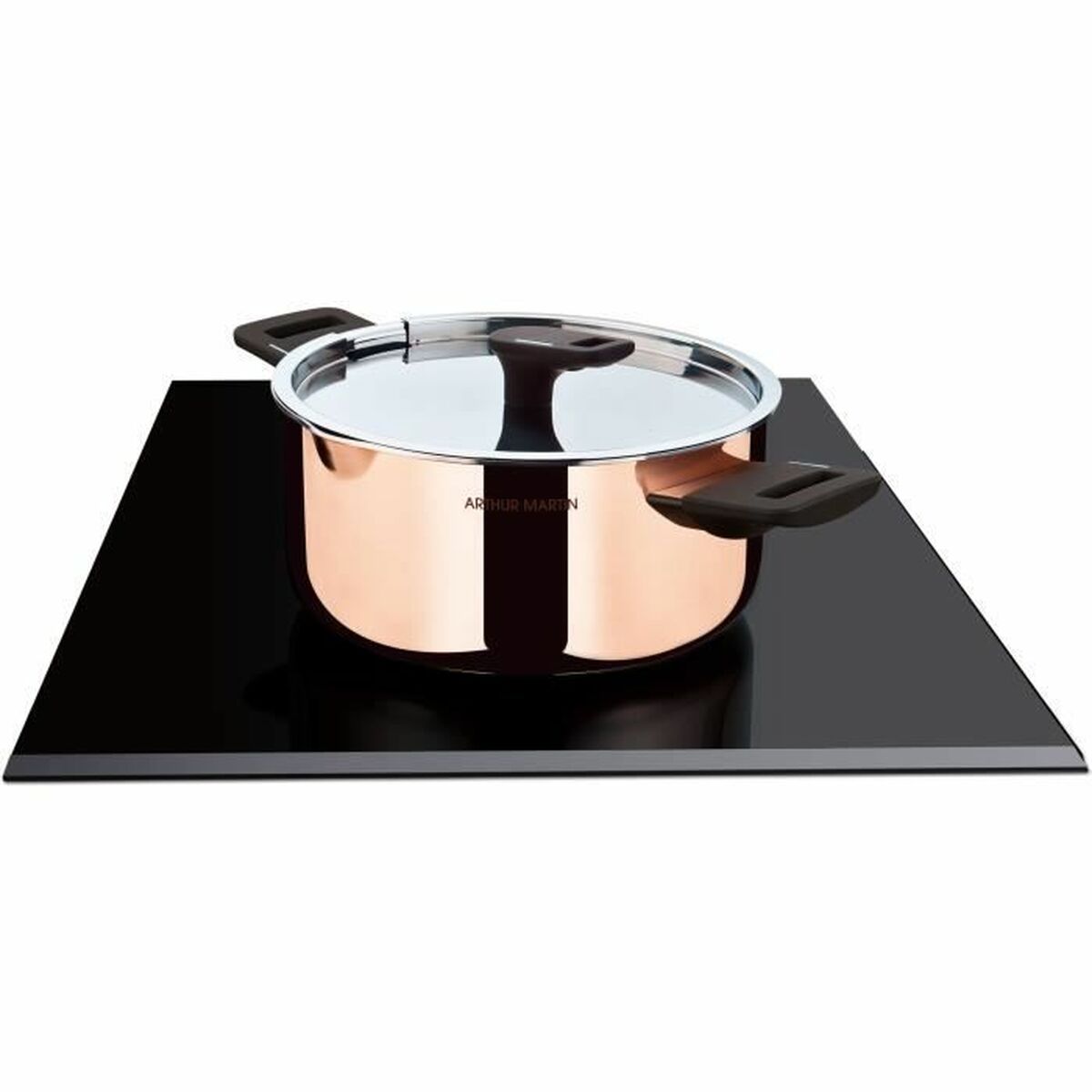 Kastrull Arthur Martin AM945GT Grå Ø 24 cm 2,4 L 40 x 16 x 29 cm 2 Delar - 5