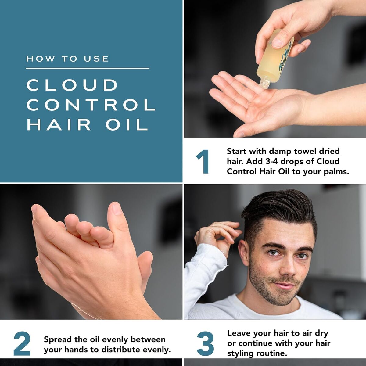 Hårolja Blumaan Cloud Control 60 ml - 3