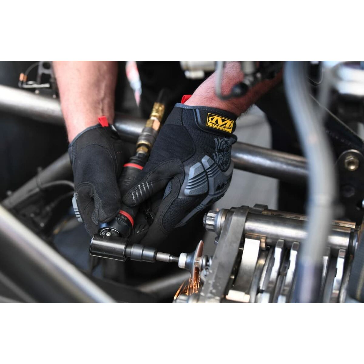 Mechanic's Gloves M-Pact Svart/Grå - 15