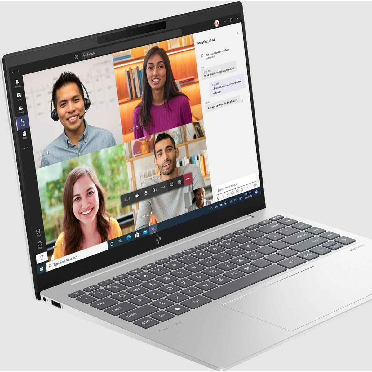 Bärbar dator HP A58SFEA 14" Intel Evo Core Ultra 5 125H 16 GB RAM 512 GB SSD - 5