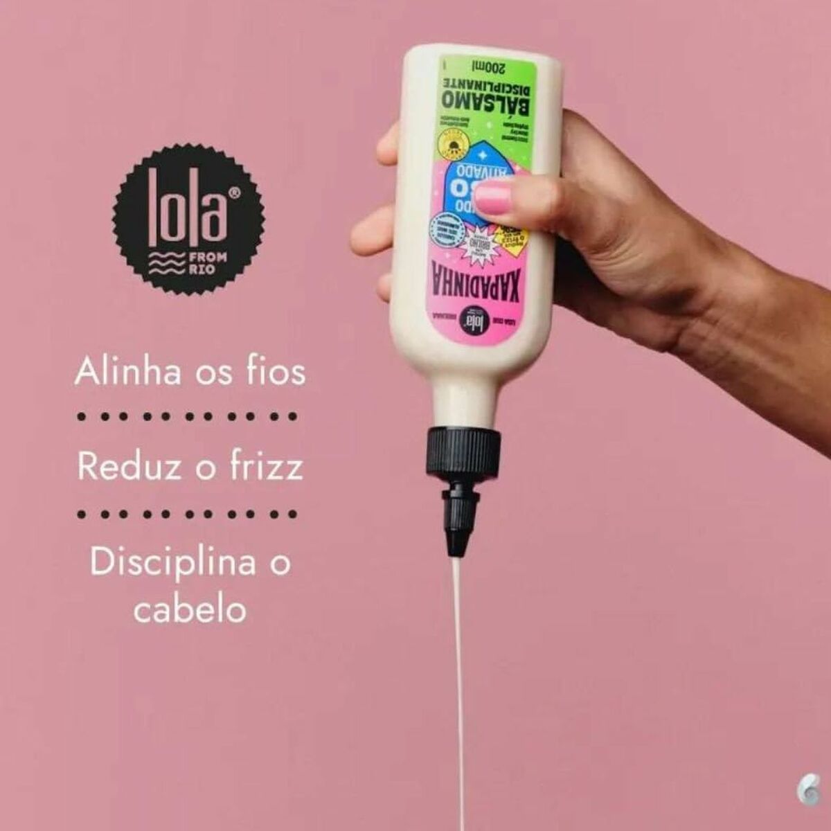 Hårinpackning Lola Cosmetics Xapadinha 200 ml - 3