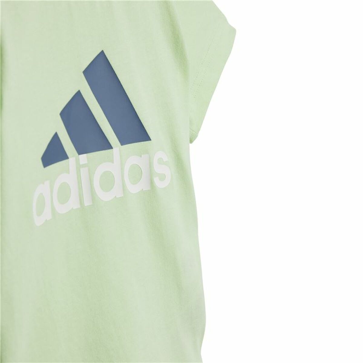 Träningskläder, Baby Adidas Bl Cotton Set Infantil Blå Ljusgrön - 3