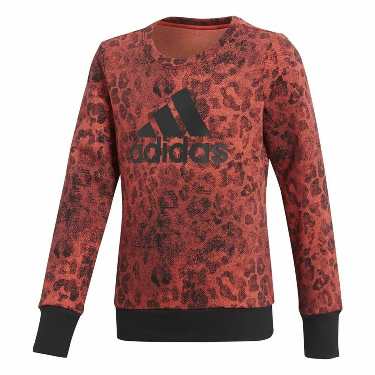 Tröja utan huva Dam Adidas YG Crew Sweat Lax - 8