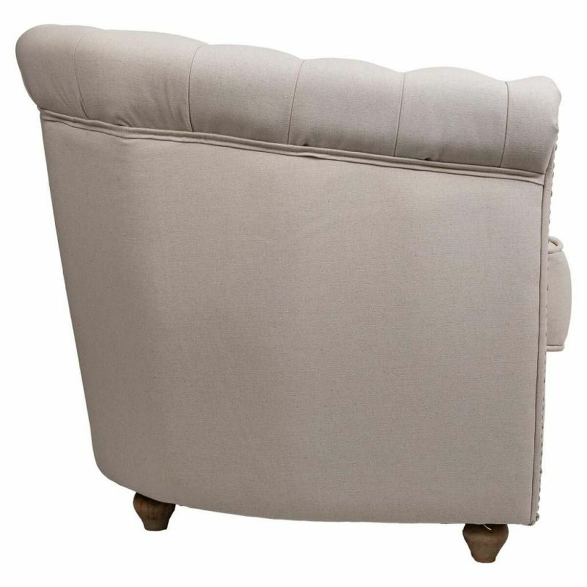 Fåtölj Alexandra House Living Beige 80 x 72 x 80 cm Möbeltapetsering - 4