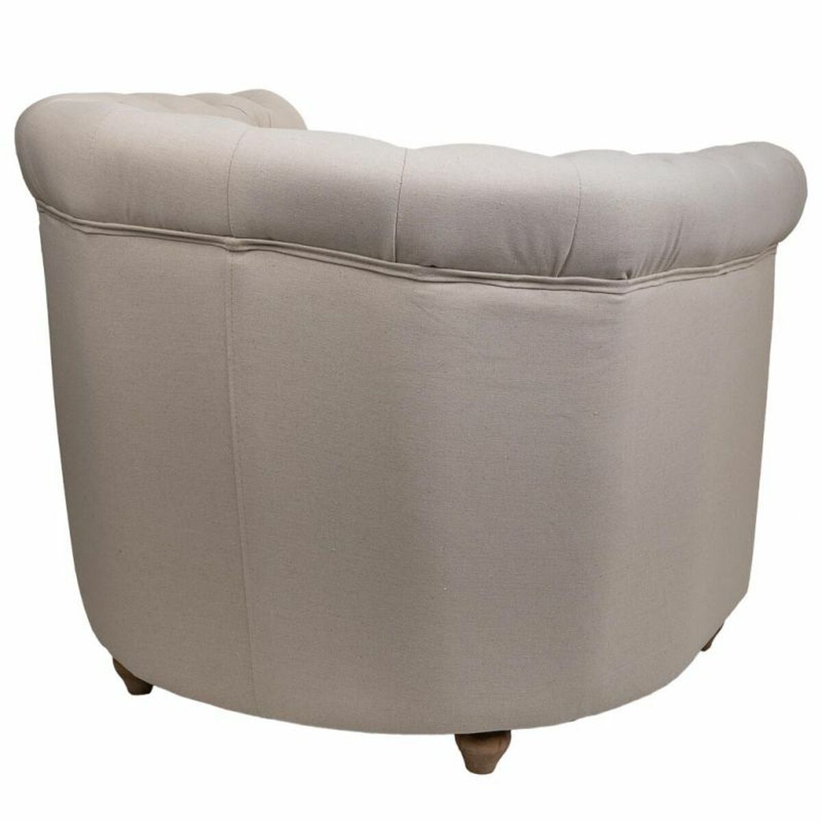 Fåtölj Alexandra House Living Beige 80 x 72 x 80 cm Möbeltapetsering - 7