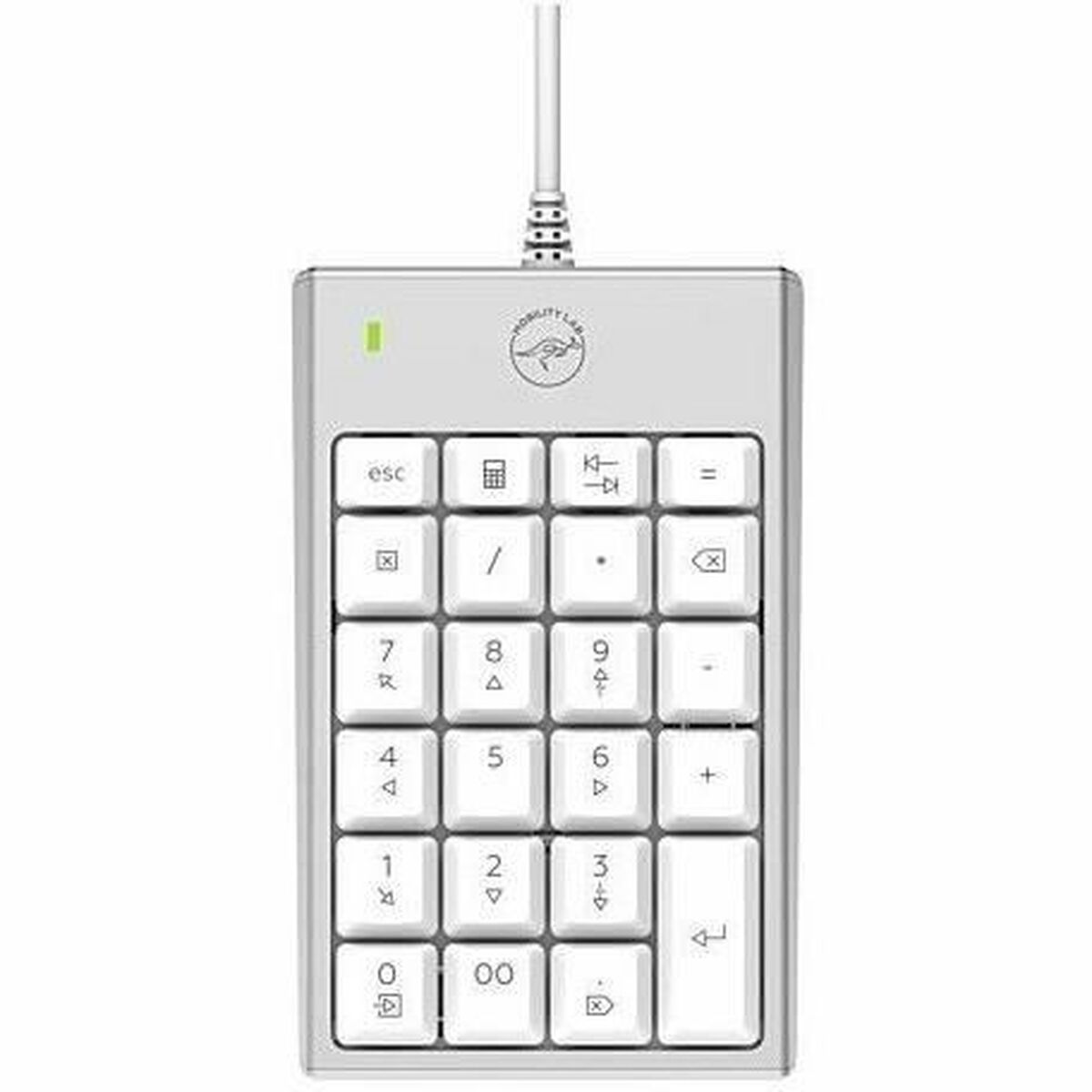 Numeriskt tangentbord Mobility Lab ML305707 Silvrig - 2